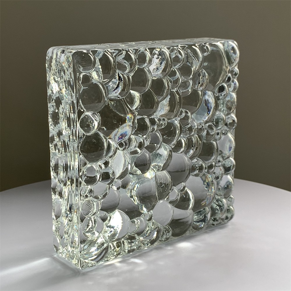 Bubble glass bricks  Bubble glass, Glass brick, Bubbles