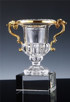 Crown Crystal Trophy Cups