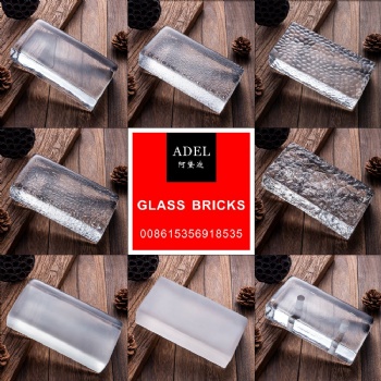 hot-melt glass bricks