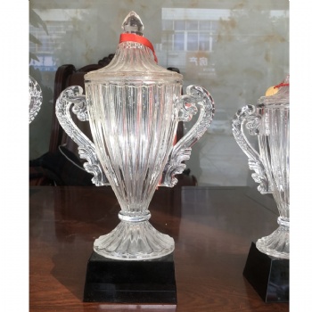 ADL High-Quality Crystal Glass Trophy Awards for Souvenir Crystal Glass Crafts Gifts Big Size Awards