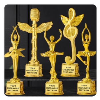 ADL Cheap Wholesales Customized Creative Resin Trophy Medal Excellent Employee Children's Honor Thumb Crystal Metal Souvenir