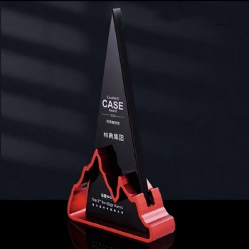 ADL Crystal Glass Metal Trophy Awards High-Quality Glass Souvenir Awards Gifts Crystal Crafts For Business Gifts
