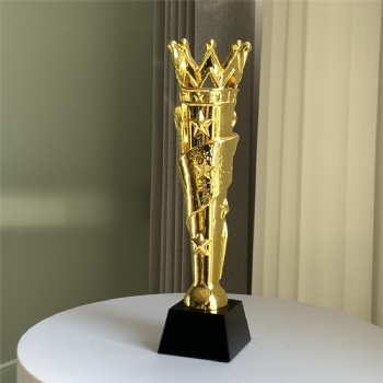 ADL Cheap Factory Awards Crystal Glass Crown Resin Trophy Awards Sports Crystal Crafts for Souvenir Plastic Trophy