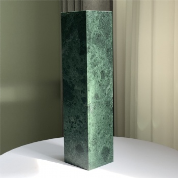 ADL High-Quality Green Stone Trophy Awards with Black Crystal Glass Wholesale Cheap Crystal Stone Trophy for Retail Stores