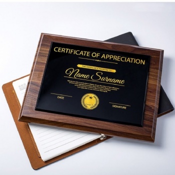 ADL Wholesale Customized Wooden Plaques Trophy Awards with for Sports Events Awards