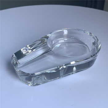 ADL Mini Cheap Wholesale Crystal Glass Ashtray Cigar Smoking Accessories Cigarette for Souvenir Gifts