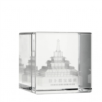 ADL 3D Laser Etched Crystal Cube 3D Laser Crystal Cube 3D Laser Engraved Crystal Star Glass Cube