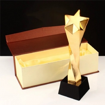 ADL Resin Cheap Wholesale Star Resin Crystal Glass Trophy Awards for Competition Crystal Crafts Trophy for Business Gifts