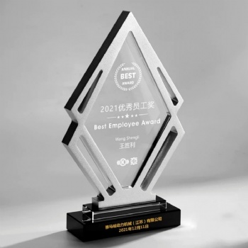 ADL Crystal Crafts' European Style Business Crystal Trophy Honor Awards Metal Competition for Love-Themed Gifts