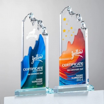 ADL Trophies& Medals& & Plaques Soccer Trophy Plaques Awards Custom Polished Gift Crystal Trophy Glass Cubes