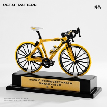 ADL Crystal Glass Trophies with Wood New Design Factory Direct Bicycle Bike Sports Events Business Craft Awards Gifts