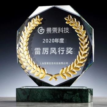 Factory Wholesale Transparent Blank crystal trophy Custom Crystal Glass Wooden Stone Trophy