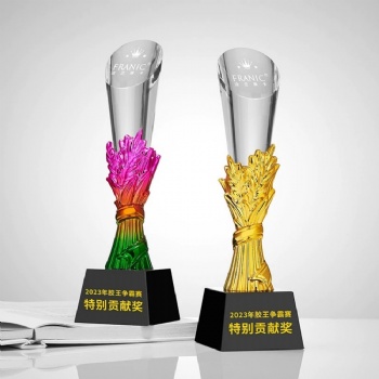 ADL Awards from China Resin Crystal Glass Awards Trophies for School Business Souvenir Gifts Glass Crafts Trophy for Gift