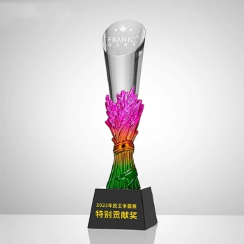 ADL Awards from China Resin Crystal Glass Awards Trophies for School Business Souvenir Gifts Glass Crafts Trophy for Gift