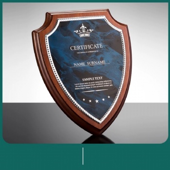 ADL Wood Wooden Plaques Certificate for School Business Trophy Awards Souvenir Gifts Crafts Trophy Crystal Crafts