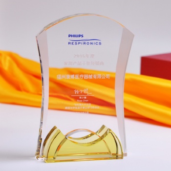 ADL Crystal Carved Glass Trophy Awards Design for Souvenir Crystal Glass Crafts Business Gifts for Sports Events