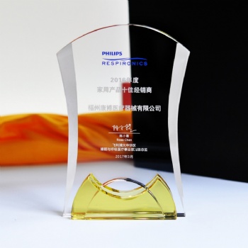 ADL Crystal Carved Glass Trophy Awards Design for Souvenir Crystal Glass Crafts Business Gifts for Sports Events