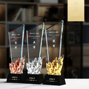 ADL Resin Cheap Wholesales Crystal Glass Trophy Awards for Competition Crystal Crafts Trophy from Europe Crystal Souvenir Crafts