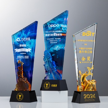 ADL 2026 Crystal New Creative Design High Quality Glass Award Trophy High-grade Business Gift Crafts Engraved for Sports