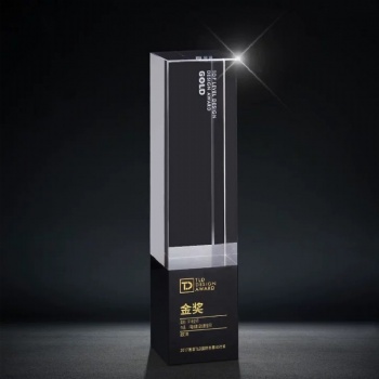 Custom Engraved Logo Premium Crystal Glass Trophies for Awards Events for Souvenir Gifts