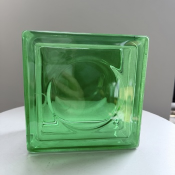 ADL Hollow Decorative Color Glass Bricks Blocks Fire-Resistant Waterproof Space Partition Wall Glass Tiles