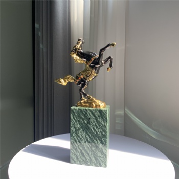 ADL New Design Horse Stone Trophy Awards with Stone Base for Business Gifts