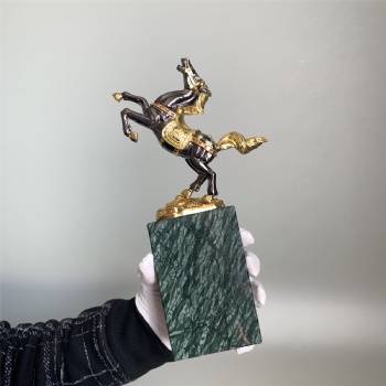 ADL New Design Horse Stone Trophy Awards with Stone Base for Business Gifts